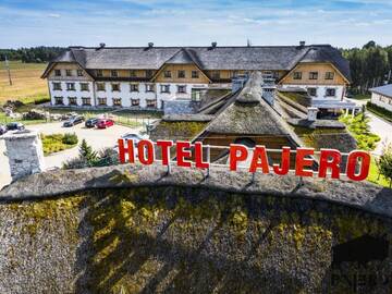 Фото номера Двухместный номер с 1 кроватью или 2 отдельными кроватями Отель Hotel Pajero г. Хорбоу 10